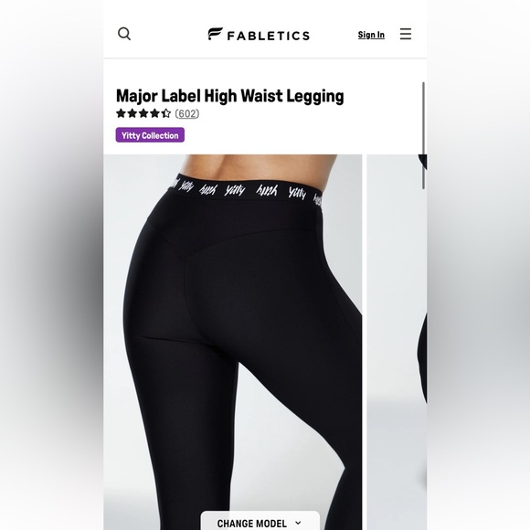 Yitty / Fabletics major label leggings - Picture 7 of 9
